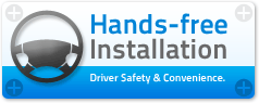 Hands Free Installation | Driver Safe. Bill 16 Compliant.