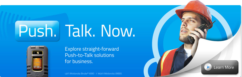 Push. Talk. Now. | Explore straight-forward Push-to-Talk solutions for business.
